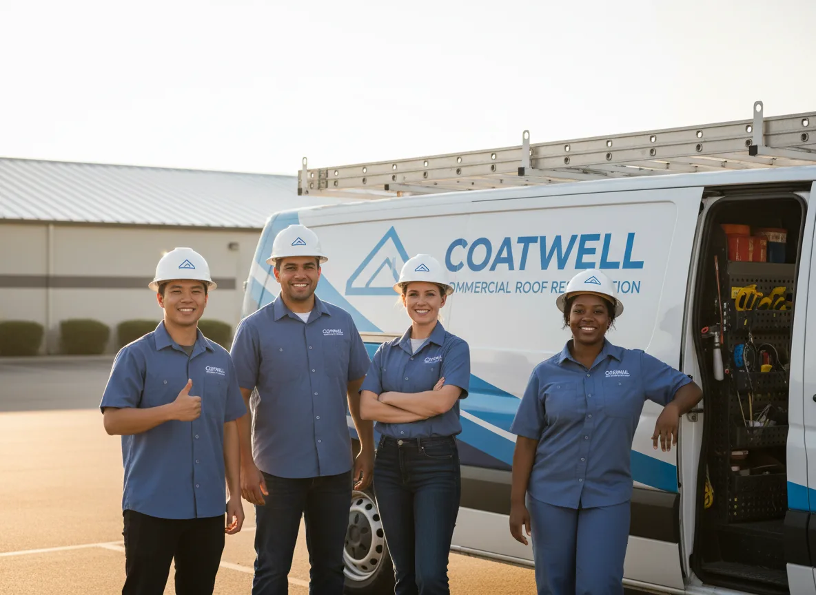 Commercial roof coating company in La Ward, TX